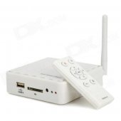 Unitek Y-5501 Digital Media Streamer Smart Wi-Fi Player w/ HDMI / SD / LAN - White