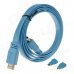 3-in-1 HDMI Male to Male Cable + HDMI Female to Micro HDMI / Mini HDMI Male Adapters - Blue (150cm) 3-in-1 HDMI Male to Male Cable + HDMI Female to Micro HDMI / Mini HDMI Male Adapters - Blue (150cm)