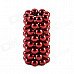 ZQ-64 5mm Neodymium Iron DIY Educational Toys Set - Deep Pink (64 PCS)
