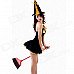 Cosplay Halloween Clothing Demon Miniskirt + Hat - Black Cosplay Halloween Clothing Demon Miniskirt + Hat - Black