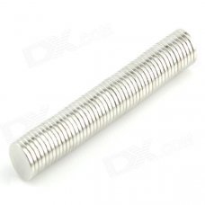 10050078W Round NdFeB magnets - Silver (50 PCS) 10050078W Round NdFeB magnets - Silver (50 PCS)