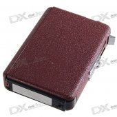 2-in-1 Cigarette Case with Butane Jet Torch Lighter (Holds 10 Cigarettes)