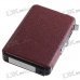 2-in-1 Cigarette Case with Butane Jet Torch Lighter (Holds 10 Cigarettes)