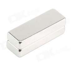 10050076W Rectangular Strong NdFeB Magnets - Silver (2 PCS) 10050076W Rectangular Strong NdFeB Magnets - Silver (2 PCS)