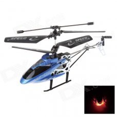 Rechargeable 2.5-CH IR Remote Control R/C Helicopter - Blue Rechargeable 2.5-CH IR Remote Control R/C Helicopter - Blue