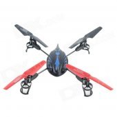 FeiLiTe H07NC 4-CH 2.4GHz Radio Control UFO w/ Gyro / Camera - Black + Red