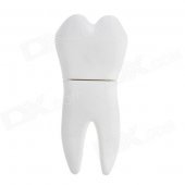 YC-01 Molar Tooth Shape USB 2.0 Flash Drive - White (8GB)
