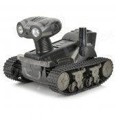 LT-728 4-CH Wi-Fi All-terrain Instant Display Tank w/ 300KP Camera - Black (6 x AA)