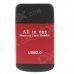 Compact All-in-One USB 2.0 SD / MMC / RS-MMC /Mini SD/TF/M2 Memory Card Reader - Red+Black Compact All-in-One USB 2.0 SD / MMC / RS-MMC /Mini SD/TF/M2 Memory Card Reader - Red+Black
