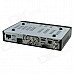 High Definition HD 1080p DVB-S2 Digital Satellite Receiver / Media Player - Black + Grey High Definition HD 1080p DVB-S2 Digital Satellite Receiver / Media Player - Black + Grey