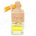 Car Hanging Perfume Essential Oil Bottle / Perfume - Yellow (Lemon Scent / 10ml) Car Hanging Perfume Essential Oil Bottle / Perfume - Yellow (Lemon Scent / 10ml)