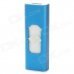 HZ-2021B USB Rechargeable Lighter - Blue + White HZ-2021B USB Rechargeable Lighter - Blue + White