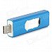 HZ-2021B USB Rechargeable Lighter - Blue + White HZ-2021B USB Rechargeable Lighter - Blue + White
