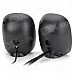 JiaHui 5W Portable USB Speaker - Black + White (2 PCS) JiaHui 5W Portable USB Speaker - Black + White (2 PCS)