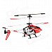 HongYang s-105 Rechargeable 3-CH IR Remote Control R/C Helicopter - Red + Black + White HongYang s-105 Rechargeable 3-CH IR Remote Control R/C Helicopter - Red + Black + White