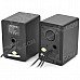 SENICC SN-418S Speakers for Laptop / Cellphone - Black +Silver SENICC SN-418S Speakers for Laptop / Cellphone - Black +Silver
