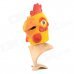 A-056 Funny Rooster Head Latex Headgear for Halloween / Christmas / Costume Ball - Red + Yellow