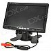 7" TFT LCD Digital 2-CH Rearview Monitor w/ Remote Controller (PAL / NTSC) 7" TFT LCD Digital 2-CH Rearview Monitor w/ Remote Controller (PAL / NTSC)