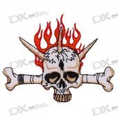 Death Skull Style Non-Stick DIY Ornament