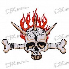 Death Skull Style Non-Stick DIY Ornament