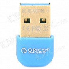 ORICO BTA-403-BL Mini CSR8510 Chipset Bluetooth V4.0 USB 2.0 Receiver - Blue ORICO BTA-403-BL Mini CSR8510 Chipset Bluetooth V4.0 USB 2.0 Receiver - Blue