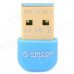 ORICO BTA-403-BL Mini CSR8510 Chipset Bluetooth V4.0 USB 2.0 Receiver - Blue ORICO BTA-403-BL Mini CSR8510 Chipset Bluetooth V4.0 USB 2.0 Receiver - Blue