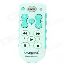 CHUNGHOP L102 Universal Single 11-Key Learning IR Remote Control - Cyan (2 x AAA) CHUNGHOP L102 Universal Single 11-Key Learning IR Remote Control - Cyan (2 x AAA)