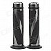 QC-H-299 Replacement Motorcycle Aluminum Alloy Mechanical Cutting Handle Grips - Black + Grey (Pair) QC-H-299 Replacement Motorcycle Aluminum Alloy Mechanical Cutting Handle Grips - Black + Grey (Pair)