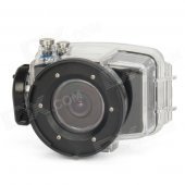 AD-1080 2.0" TFT 5.0 MP 1080p 80M Diving Sport Camcorder w/ 4X Zoom + Motion Detection + HD-TV