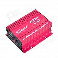 Kinter MA-150 MA-150 12V 50W Car Amplifiers - Red Kinter MA-150 MA-150 12V 50W Car Amplifiers - Red