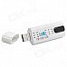 Mini DVB-T2 Digital TV USB Dongle Stick w/ FM / DAB / SDR / Remote Control - White + Black Mini DVB-T2 Digital TV USB Dongle Stick w/ FM / DAB / SDR / Remote Control - White + Black