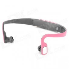 Stylish Sports Rechargeable In-Ear MP3 Player Headset w/ FM / TF - Pink + Grey Stylish Sports Rechargeable In-Ear MP3 Player Headset w/ FM / TF - Pink + Grey