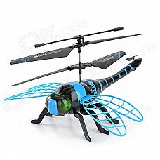 S700 4.5-CH IR Remote Controlled Simulation Dragonfly Helicopter - Blue S700 4.5-CH IR Remote Controlled Simulation Dragonfly Helicopter - Blue