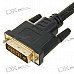 Gold Plated 1080P HDMI V1.3 Male to DVI Male Connection Cable (1.7M-Length) Gold Plated 1080P HDMI V1.3 Male to DVI Male Connection Cable (1.7M-Length)