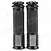 QC-H-286C Replacement Motorcycle Aluminum Alloy Mechanical Cutting Handle Grips - Black (Pair) QC-H-286C Replacement Motorcycle Aluminum Alloy Mechanical Cutting Handle Grips - Black (Pair)