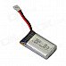 Hubsan H107C-A24 3.7V 380mAh Li-po Battery for H301C R/C Quadcopter - White Hubsan H107C-A24 3.7V 380mAh Li-po Battery for H301C R/C Quadcopter - White