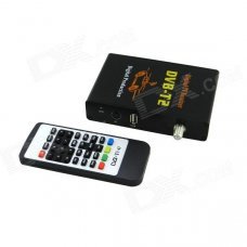 DVB-T2 Digital Car TV Receiver Box H.264 / PVR - Black DVB-T2 Digital Car TV Receiver Box H.264 / PVR - Black