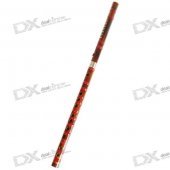 Traditional Handcrafted Bamboo Flute with Flute Diaphragm and Soft Pouch (G-Key)