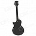 Fashionable LED Light Guitar Style Butane Lighter - Black