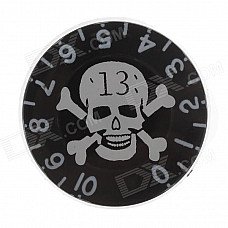 Skull Pattern LP Knob William Potentiometer Cap - Black (6mm) Skull Pattern LP Knob William Potentiometer Cap - Black (6mm)
