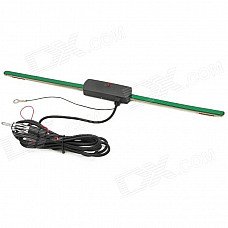 Universal Car FM / AM / LW / SW Radio Antenna - Green + Black Universal Car FM / AM / LW / SW Radio Antenna - Green + Black