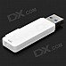 Mini Portable High Speed USB 3.0 to TF / Micro SDSlot Card Reader - White (128GB Max.) Mini Portable High Speed USB 3.0 to TF / Micro SDSlot Card Reader - White (128GB Max.)
