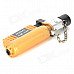 AOMAI AM-136 Windproof Butane Gas Jet Lighter - Golden Yellow + Silver