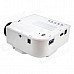 RuiQ UC-30 24W Portable Mini LCD Projector w/ SD / AV / VGA / HDMI - White (EU Plug / 100~240V) RuiQ UC-30 24W Portable Mini LCD Projector w/ SD / AV / VGA / HDMI - White (EU Plug / 100~240V)