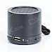 HS-X2 Rechargeable Aluminum Alloy Media Player Speaker w/ USB 2.0 / TF / FM - Black HS-X2 Rechargeable Aluminum Alloy Media Player Speaker w/ USB 2.0 / TF / FM - Black