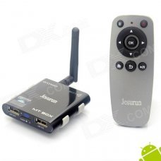 Jesurun MT-05 Quad-Core Android 4.1.1 Google TV Player w/ 2GB RAM, 8GB ROM, IPTV - Black (US Plug) Jesurun MT-05 Quad-Core Android 4.1.1 Google TV Player w/ 2GB RAM, 8GB ROM, IPTV - Black (US Plug)