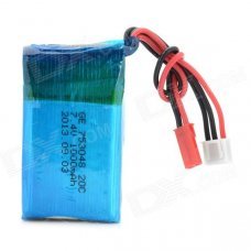 WLtoy V912 20C 7.4V 1000mAh Battery - Blue