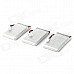 Replacement 850mAh 3.7v 20c Batteries for R/C Model - White (3 PCS) Replacement 850mAh 3.7v 20c Batteries for R/C Model - White (3 PCS)