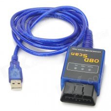 Car OBD Scan Diagnostic Interface Scan Tool - Blue Car OBD Scan Diagnostic Interface Scan Tool - Blue