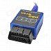Car OBD Scan Diagnostic Interface Scan Tool - Blue Car OBD Scan Diagnostic Interface Scan Tool - Blue